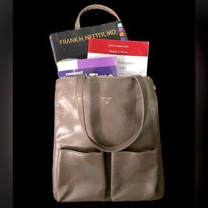 Matt & Nat Epea Tote Bag - Vegan - Taupe Color